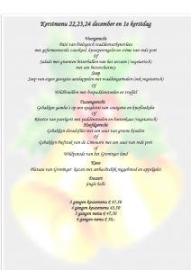 KERSTMENU 2017